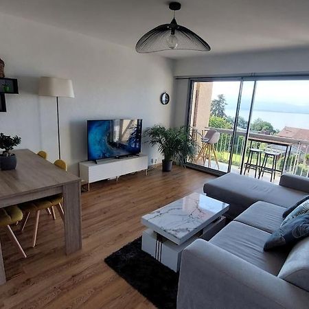 Appart Cosy Avec Vue Sur Le Lac Leman エヴィアン・レ・バン エクステリア 写真