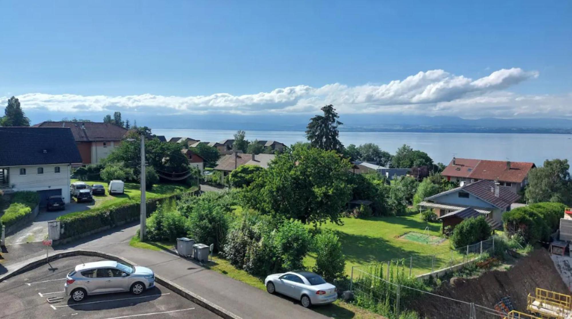 Appart Cosy Avec Vue Sur Le Lac Leman エヴィアン・レ・バン エクステリア 写真